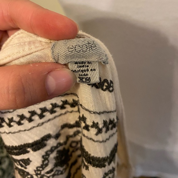 Ecote tunic tank w/ open back - Picture 7 of 7